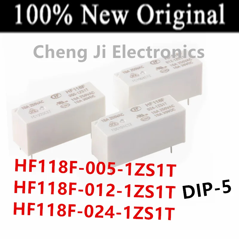 10Pcs/Lot Hf118F-02…
