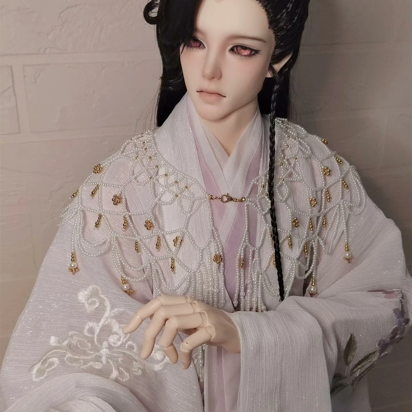 

BJD Handmade Pearl Shawl/Tops ID75 Doll Jewelry 1 Piece