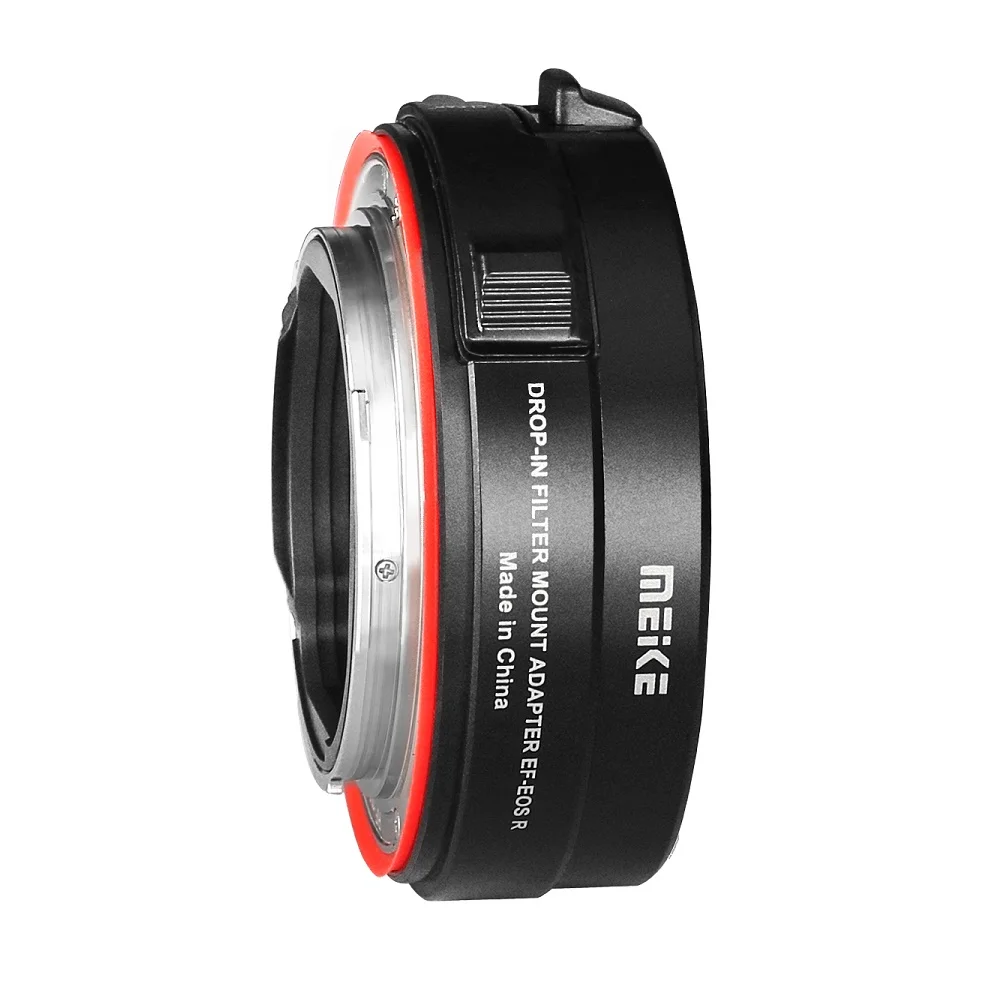 Meike MK-EFTR-C Drop-in Filter Auto Focus Lens Mount Adapter Ring for Canon EF / EF-S Lens to Canon EOS R RP R5 R6 R3 Camera