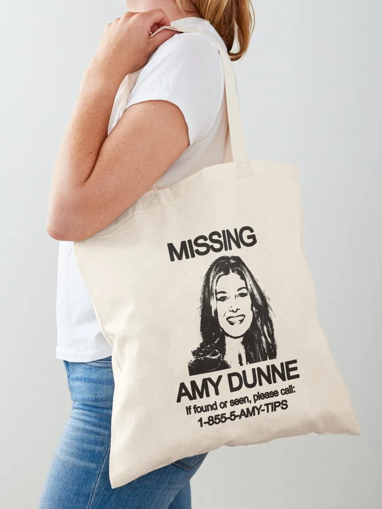 

MISSING... AMY DUNNE Tote Bag, складная многоразовая сумка, тканевая сумка, женские сумки-тоут