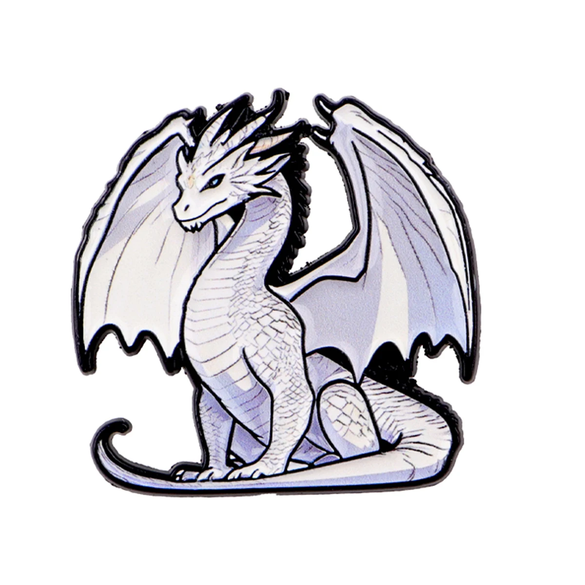 Pin esmaltado dragón para solapa táctica, alfiler metal mujer - imagen 4