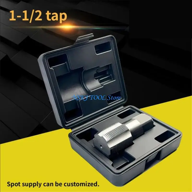 L8RC High Strength Steel 1-1/2NPT Pipe Tap Pipe Thread Repair For Damaged 1-1/2NPT Fittings Industrial Maintenance
