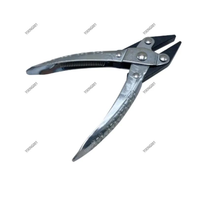 Pointed Nose Flat Mouth Parallel Spring Pliers Clamping Tool for Jewelry Making And Metalworking Hardware Accessory