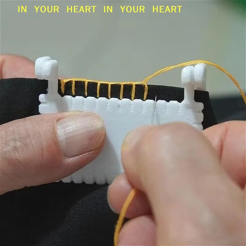 For Fabric Embroidery Leather Craft 1/3 PCS Sewing Guide Template For Consistent Stitches 3/4/5mm Spacing Precision Sewing Tool