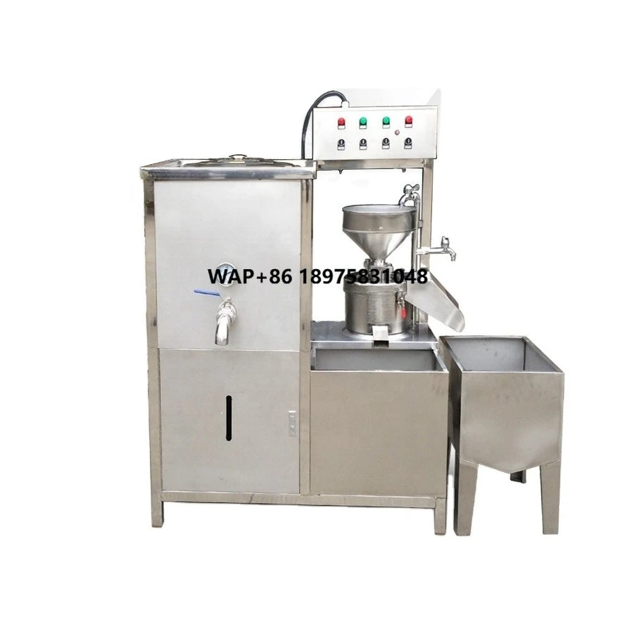 Automatic gas heating/electric heating commercial soybean milk tofu soybean tofu forming machine hot sale