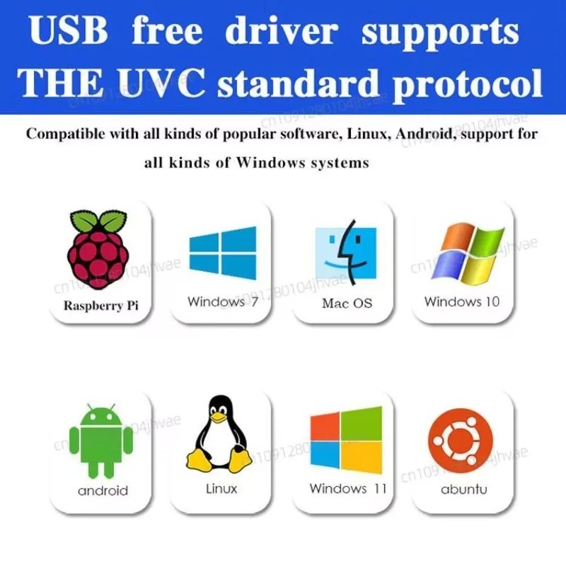 4K IMX577 38 مللي متر 8 مللي متر 45 درجة تشويه أندرويد PCBA usb وحدة كاميرا رؤية الآلة الصناعية