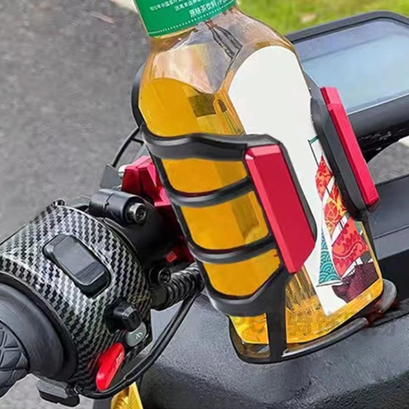 Motorbike Water Bottle Cage, Alumínio Alloy Drink Cup Holder para Bmw R 1250, GS Adventure, Gold Wing 1800 Acessório, Xmax 250