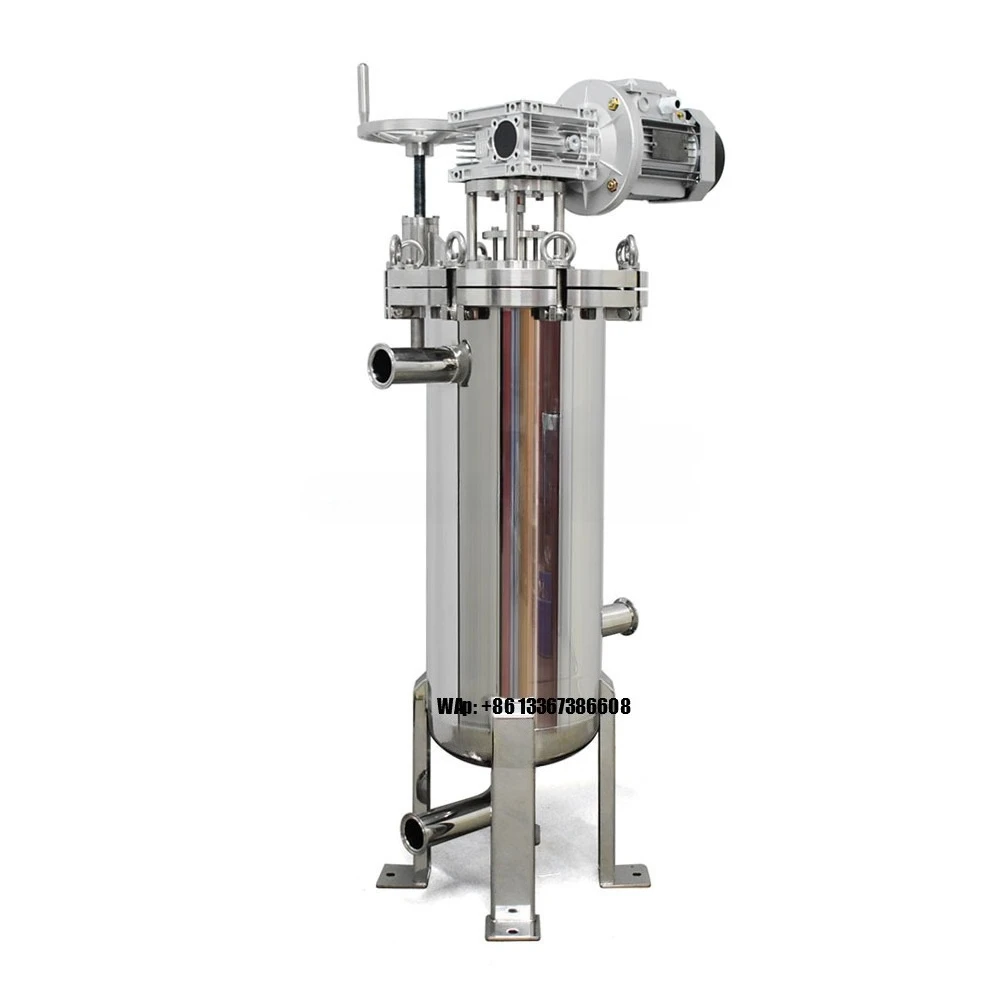 Stainless Steel Industrial Semi Automatic Backwash Auto Backflush Water Screen Strainer Outer Scraper Self Cleaning Filter