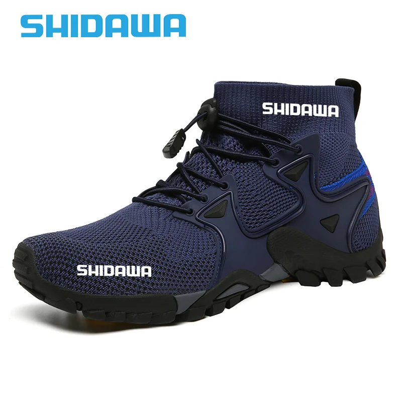 

2025 Men Quick-Drying Anti-Slip fishing shoes outdoor camping Hiking Swimming Water Shoes Breathable Casual Sneakers Cycling