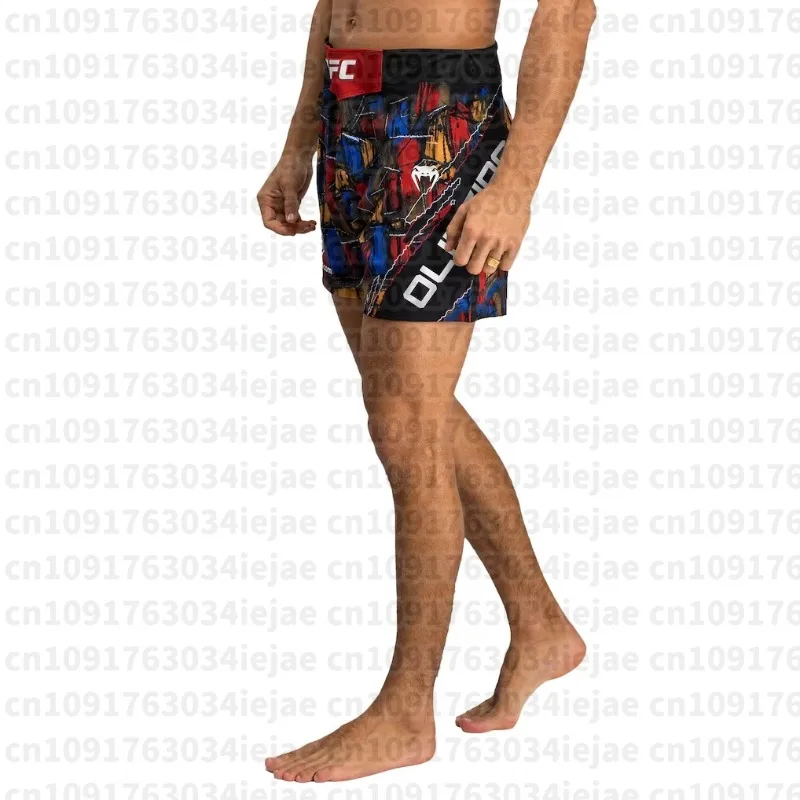 New Fighting Night Boxing Shorts MMA Oversized Breathable Speed Drying Training Sports Shorts Men Women Kid Off-Road Shorts view 2