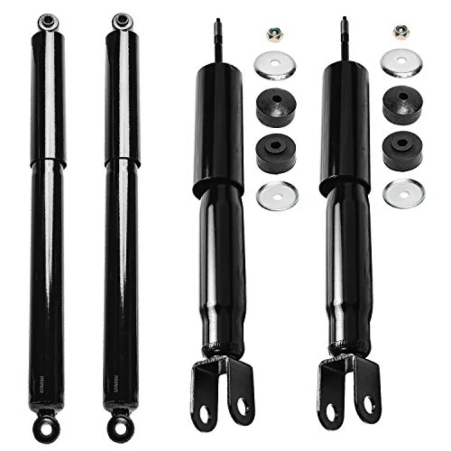 

4pc Shock Absorbers for 4WD Chevy Silverado GMC Sierra Yukon XL Suburban 1500 Tahoe 4 Front and Rear Shock Absorbers Assembly R