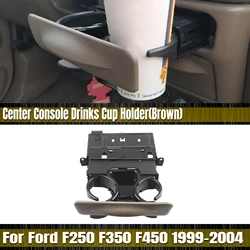 Car Center Console Water Drinks Cup Holder Cover Support For Ford F250 F350 F450 F550 1999 2000 2001 2002 2003 2004