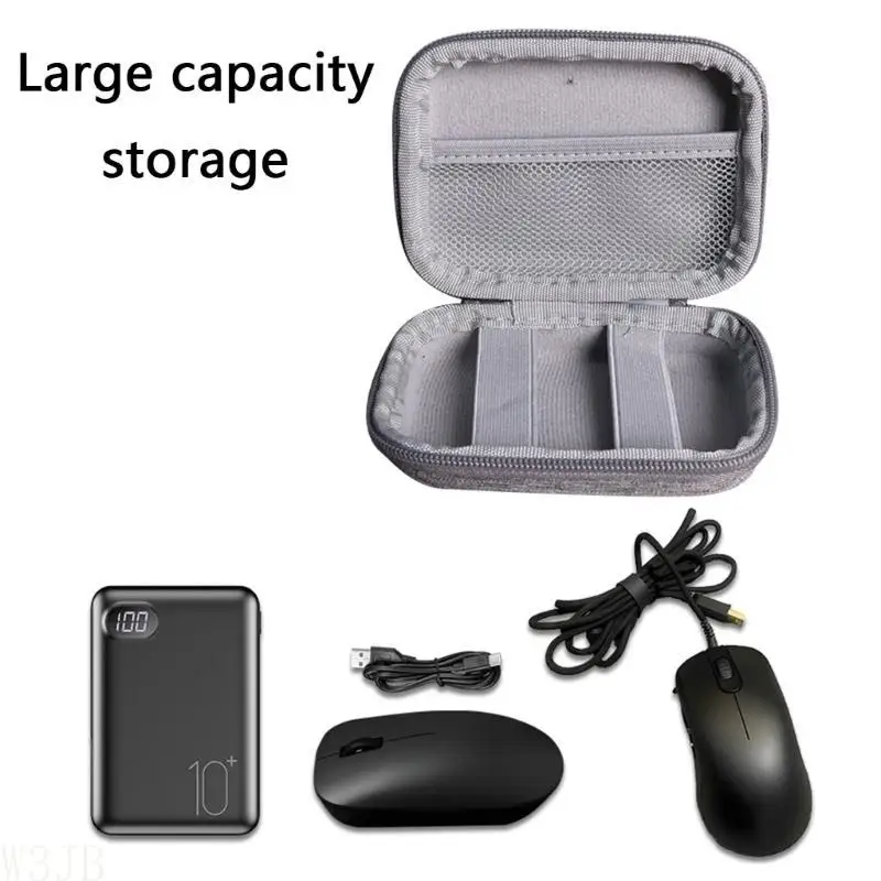 W3JB Electronic Bag Kabelbeutel Travel Accessoires Kabelreisen für drahtlose Maus -Mobiltelefonladungskabel – Detail 7