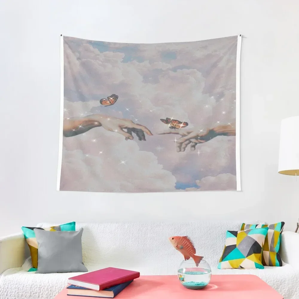 

the creation of adam Tapestry House Decor Room Aesthetic Tapestry