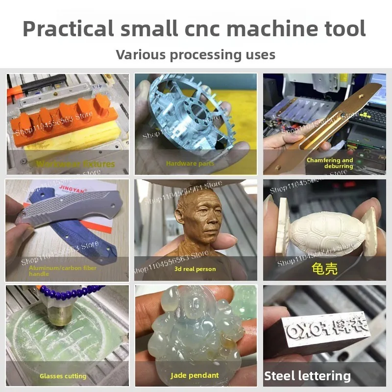 Numerical control engraving machine Small automatic woodworking advertising acrylic, seal metal engraving machine