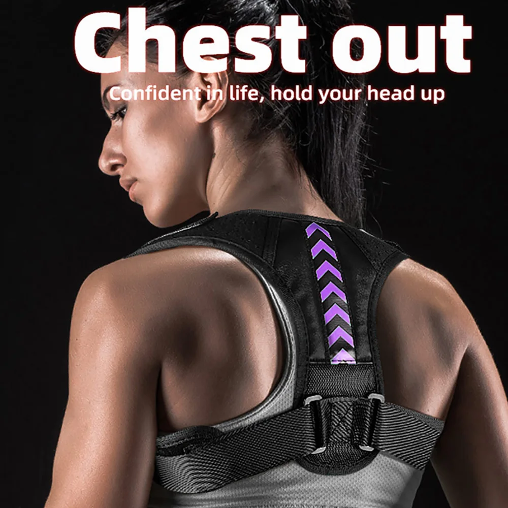 Posture Corrector Upper Back Brace Comfortable Breathable Back Supporter Shoulder Neck Pain Relief Hunchback Hump Correction