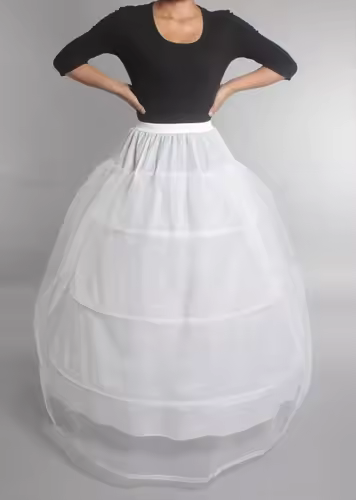 6 Hoops Wedding Petticoat Crinoline Slip Bridal Underskirt Puffy High Quality In Stock Customized - Image 17