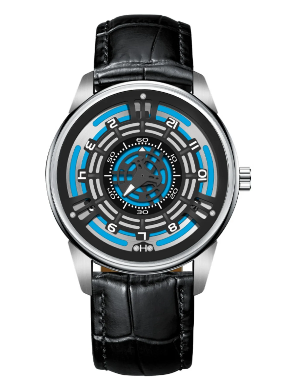 

Men's mechanical watch, fully automatic hollow waterproof tourbillon watch, men's watch trend