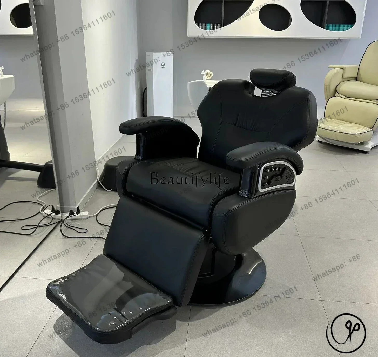D30Hair Salon Hot Dyeing Hair Care Chair Electric Reclining Scalp Care Chair