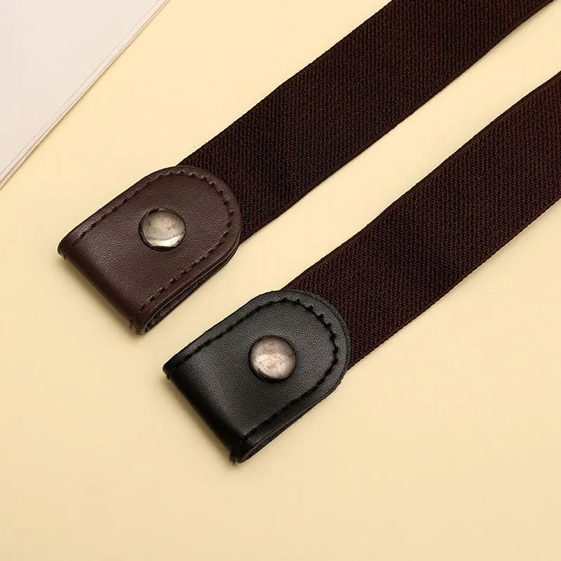 2 قطعة أحزمة قماش مرنة غير مرئية الجينز الخصر المضيقة السراويل لا ثقب بسط الخصر تعديل الملحقات لفساتين