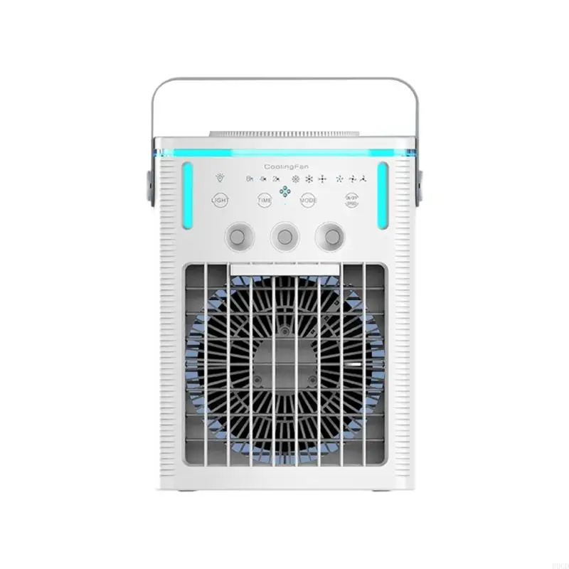 พัดลมระบายความร้อนด้วยน้ำ R9CD อุปกรณ์ระบายความร้อนที่มีประสิทธิภาพเครื่องปรับอากาศ 3 ตัวเลือกความเร็ว