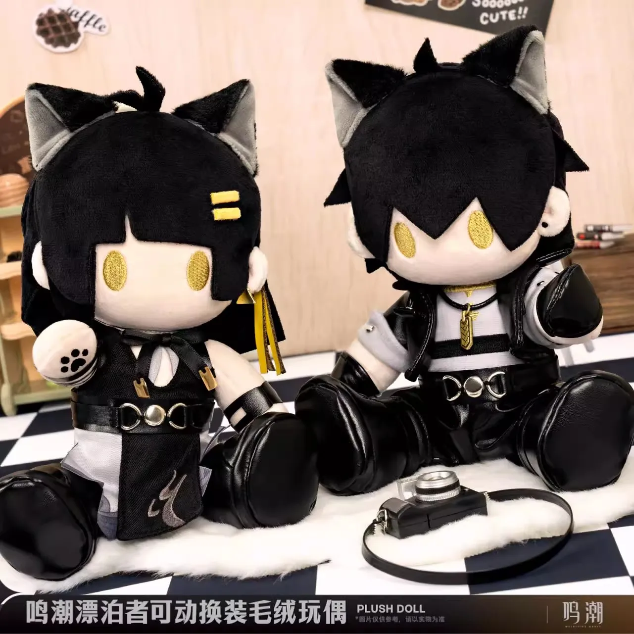 

[Genuine] Game Wuthering Waves Rover Cosplay Desktop Sofa Collection Ornaments Anime Cartoon Accessories Halloween Gifts