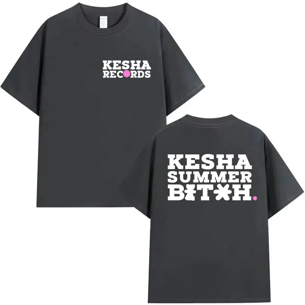 House of Kesha Fan Gift Tshirt Kesha Live in The UK 2026 T-shirts Women Men Print Tees Oversized Fashion Graphic Printing Tops