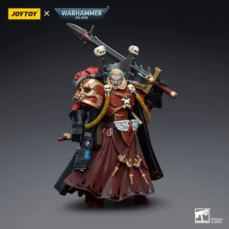 JOYTOY Warhammer 40k 1/18 12cm Blood Angels Mephiston Action Figure Collection Ornamenti Giocattoli Modelli A Sorpresa Vacanza Ragazzo Regali