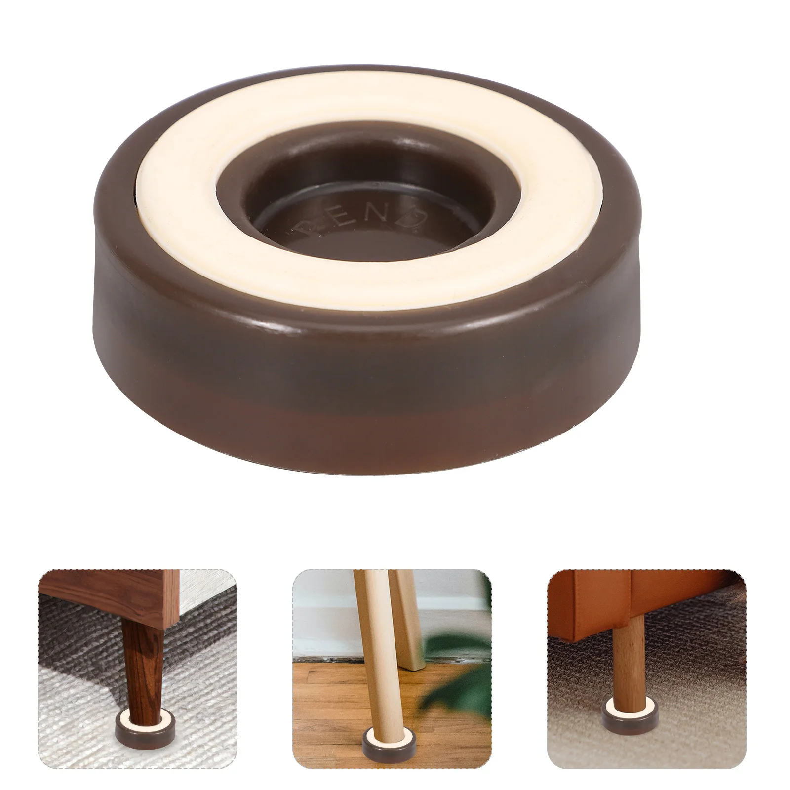 

4Pcs Table Leg Protectors Plastic Chair Feet Caps Anti Slip Floor Protection for Furniture Stools Benches Plastic Chair Feet