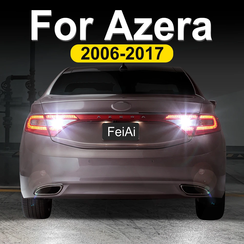 For Hyundai Azera 2006-2017 LED Reverse Lights Car Back Up Lamp Backup Bulb Azera Accessories 2010 2011 2012 2013 2014 2015 2016