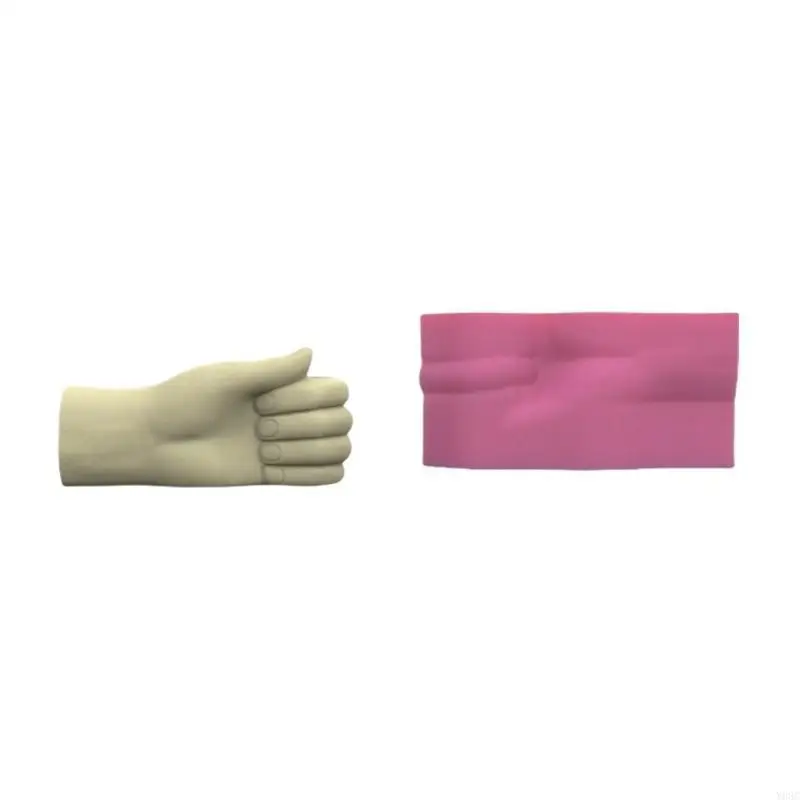 Y08c Silikonblütenknopfform -Gestenform