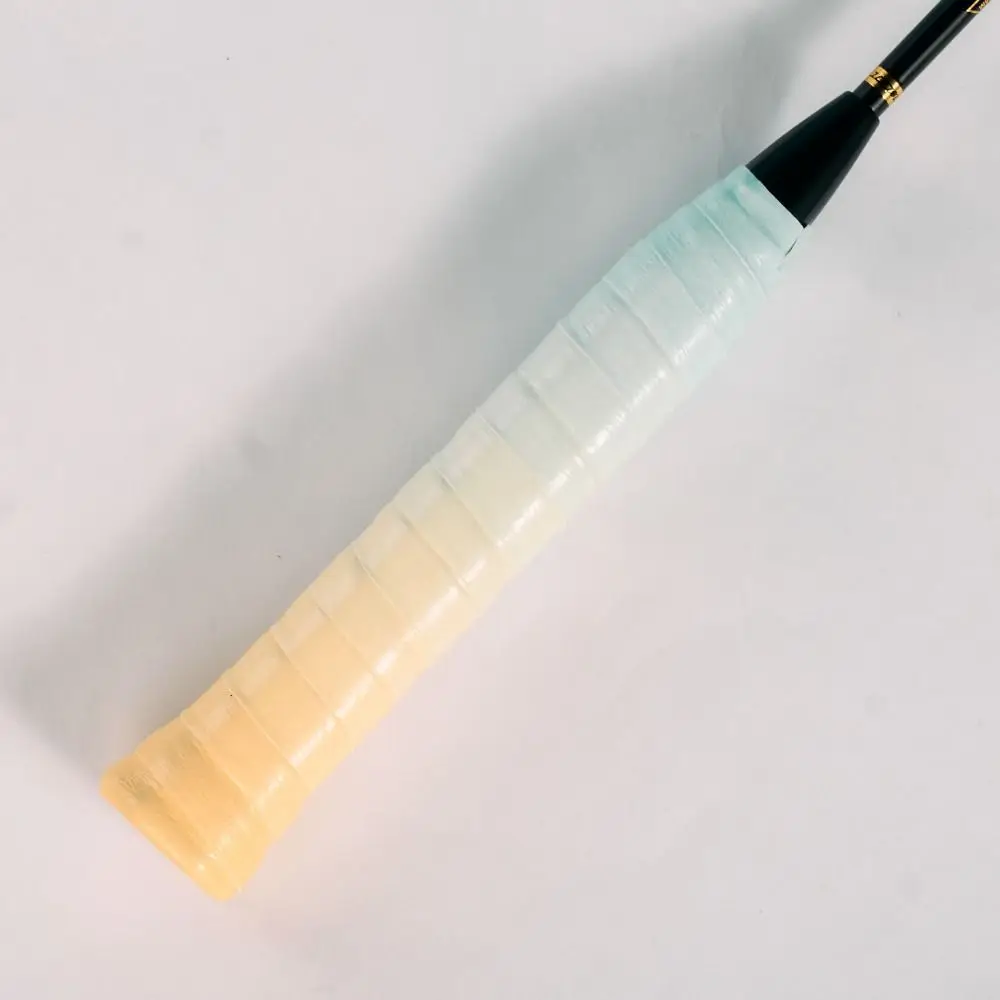Dual Gradient Color Badminton Racket Grip Tape Sweat Absorbent Breathable Tennis Racket Grip Tape Comfortable Anti Slip