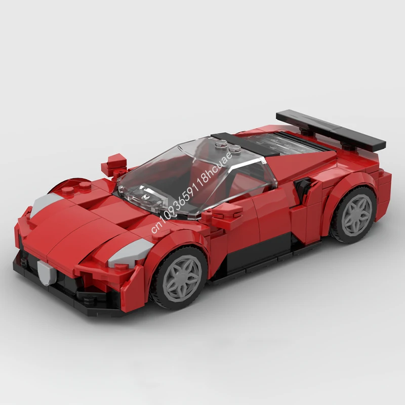 

107pcs MOC Maserati MC20 City Champions Super Car Building Blocks Logical thinking up Space imagination up Christmas toy Gift