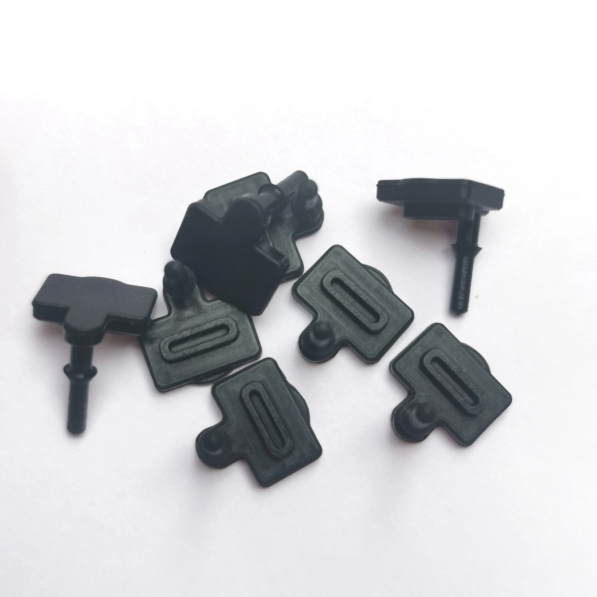 

Premium USB Type C Dust Plug Cover Cap with Flap, 200-1000pcs/pack