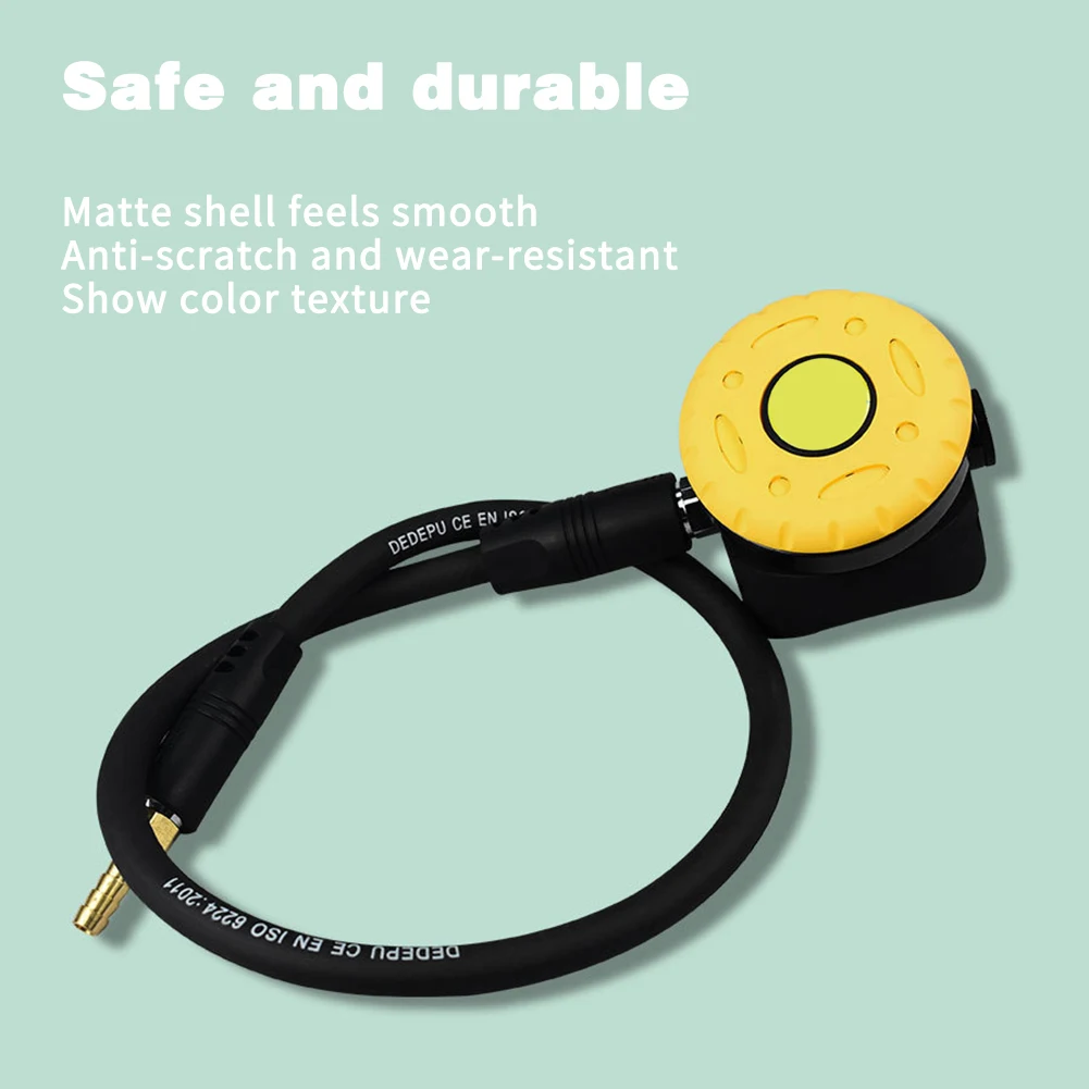 Mouth Bite Diving Regulator For Adults Scuba-Diving Octopus Regulator Diving Supplies Breathing Pressure Reducer Respirator