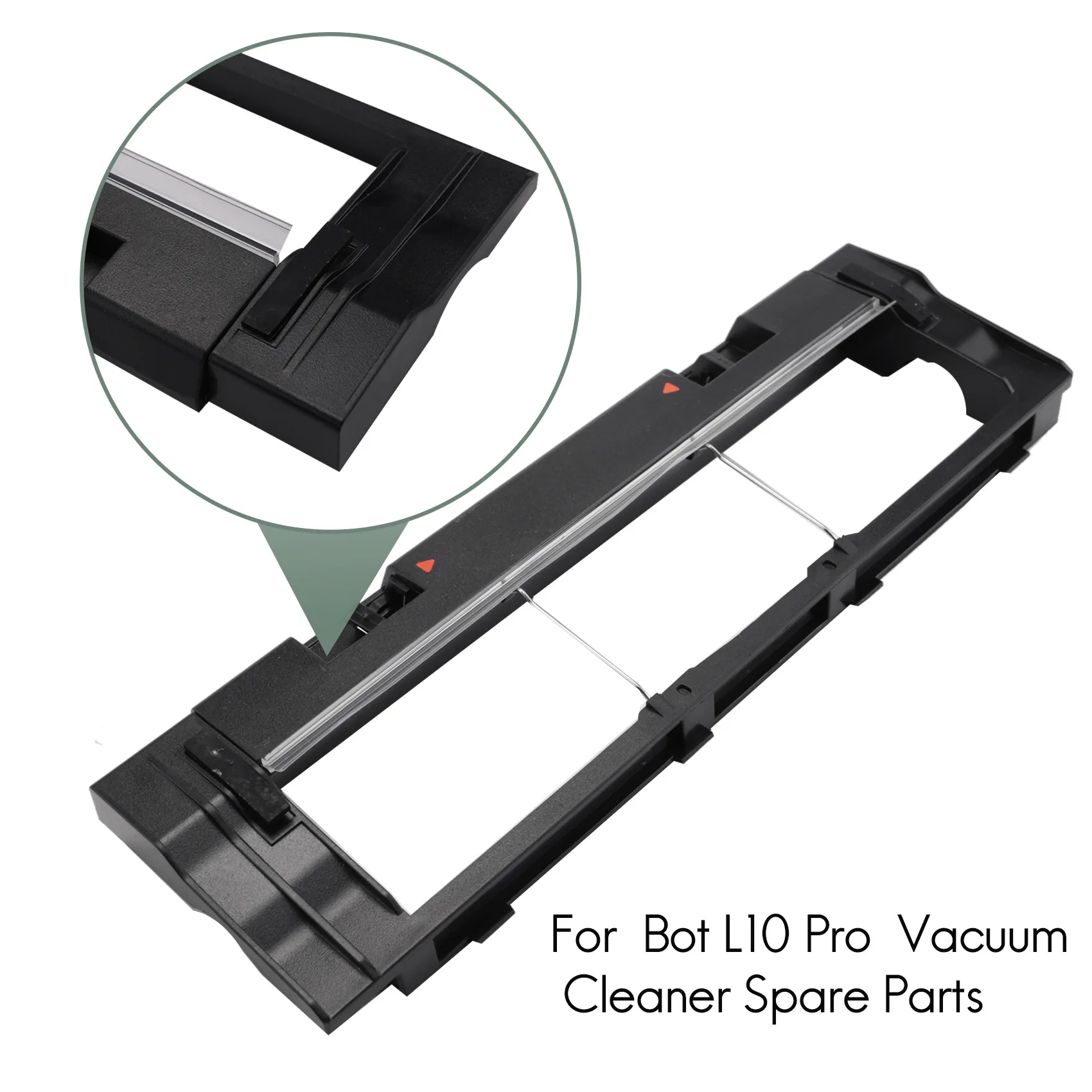 Untuk Dreame Bot L10 Pro Robot penyedot debu suku cadang sikat utama penutup pengganti Aksesori-2 buah