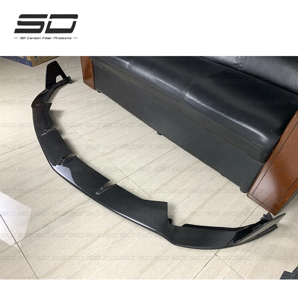 High Quality Dry Carbon fiber Bodykit MSY style Soft Bodykit  Front Bumper Lip For Lamborghini URUS