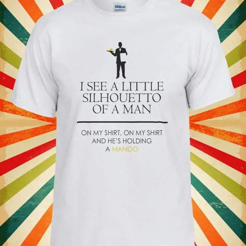 

A Little Silhouetto Of A Man Gold No Men Women Vest Tank Top Unisex T Shirt 1767