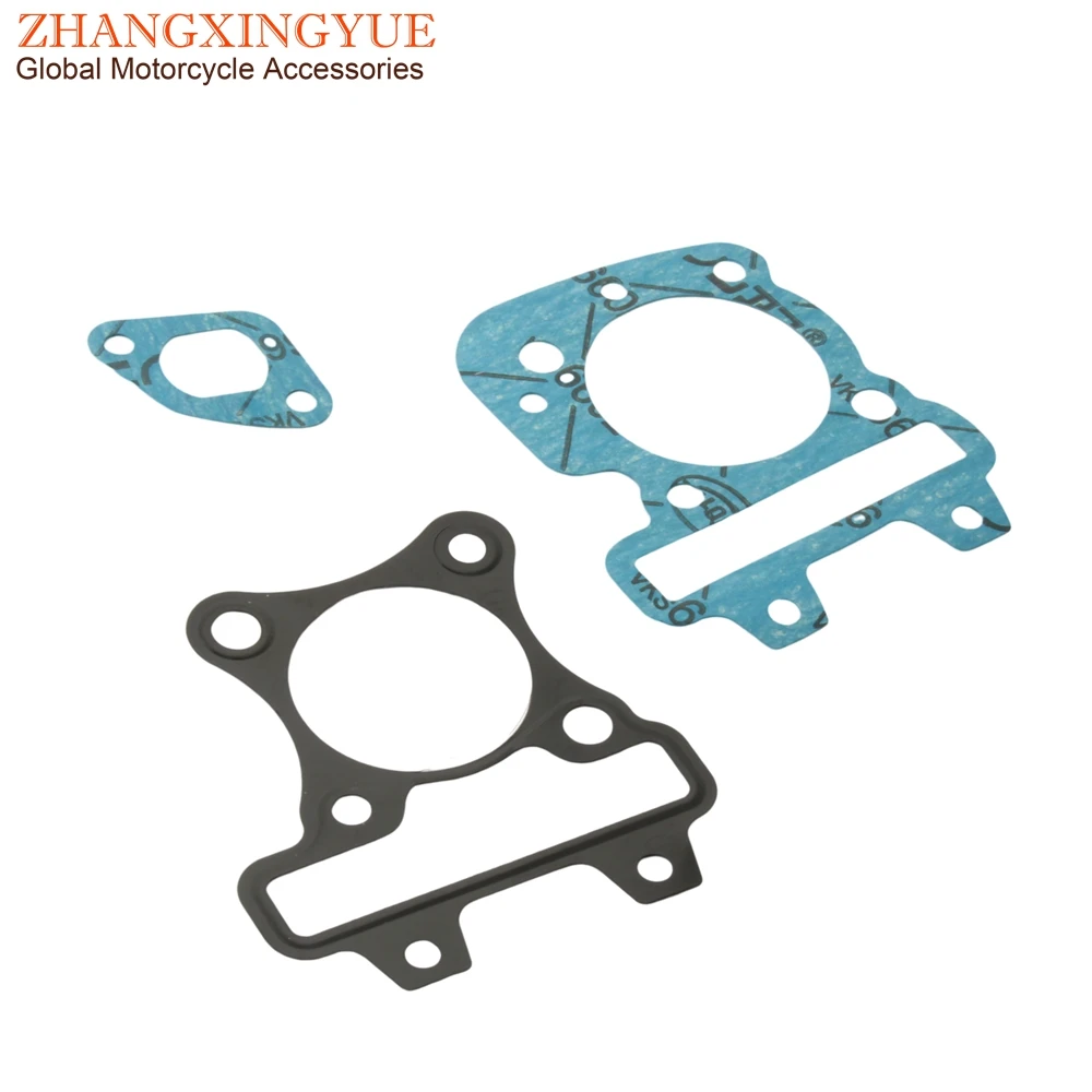 50cc 70cc Cylinder Gasket Set Top End For Vespa Modern ET4 LX S 50 2V 4T Scooter Engine Parts