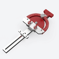 ENJOYWOOD Adjustable Multi-angle Track Saw Guide Square Right Angle Guide Angle Stop for Festool DeWalt Guide Rail