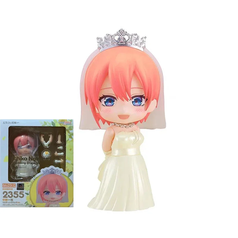 Good Smile Genuine Nendoroid The Quintessential Quintuplets Nakano Ichika Nino Miku Anime Action Figures Toys For Kids Gift