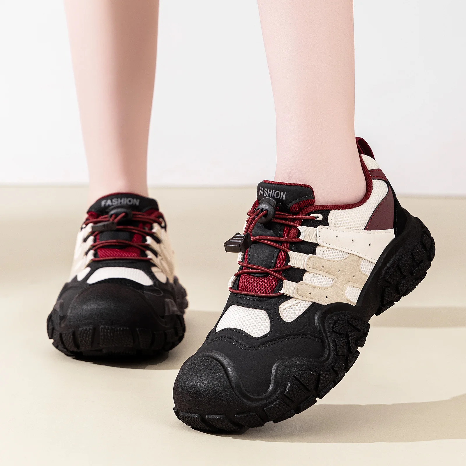 

Women's Spring Retro Versatile Dad Shoes Outdoor Comfortable Breathable Casual Shoes Sports Shoes