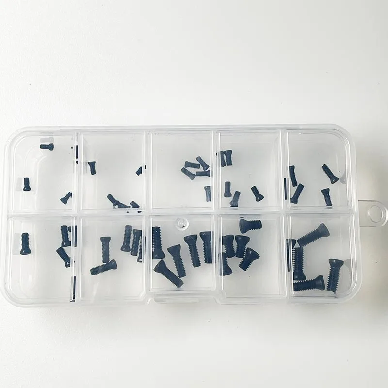 50pcs Cutter Arbor Screw 10 Alloy Steel Torx Screws for CNC Turning Tools/Plug-ins M2 M2.2 M2.5 M3 M3.5 M4