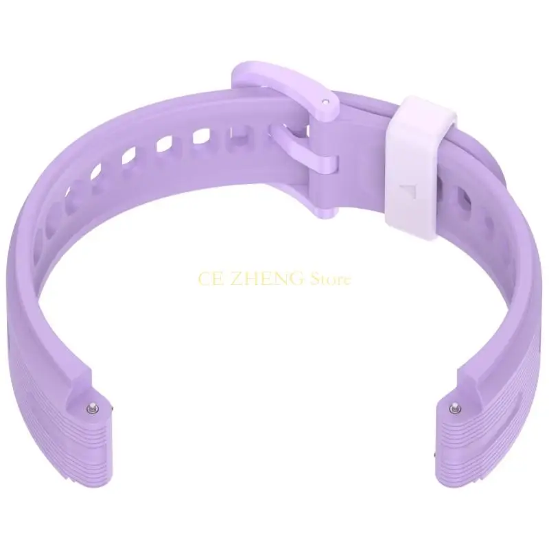 E56B 교체 유연한 손목 스트랩 어린이를위한 퀵 릴리스 벨트 감시 15mm