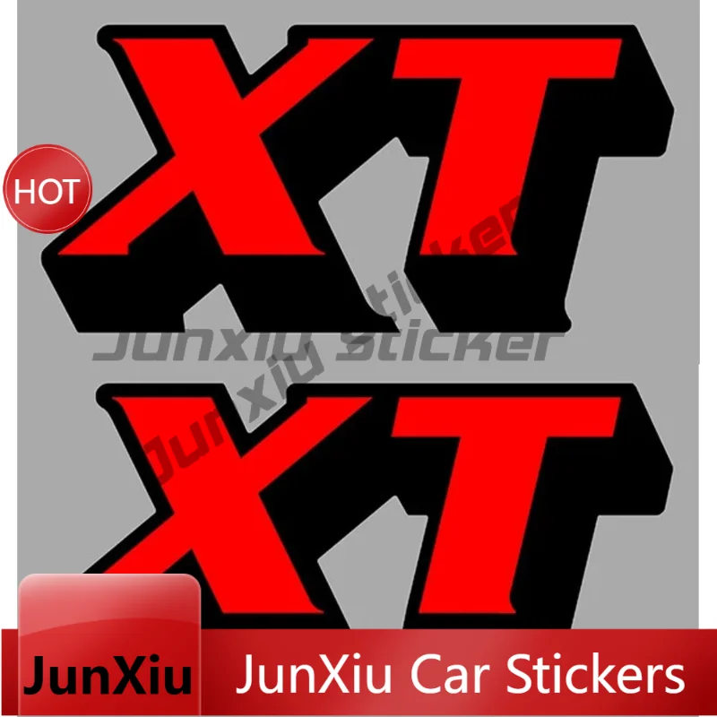 2 X Pour Xt Autocollants Moto Biker Enduro Wasserdichter Vinyl-Aufkleber Auto-Sticker für Auto-Stoßstange, Fenster, Outdoor – Detail 1