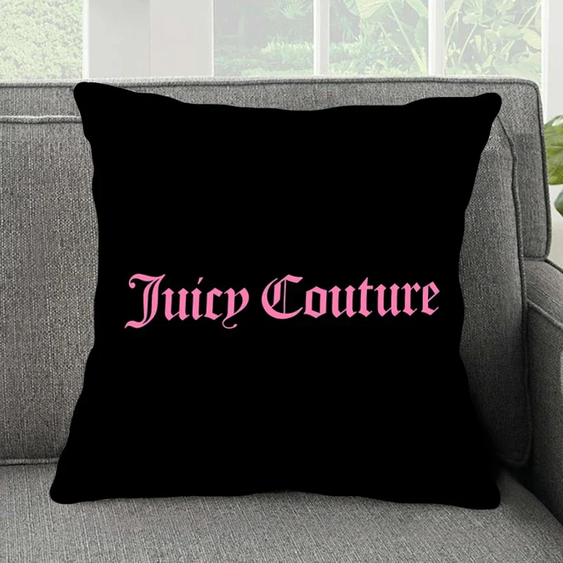 Comfortable pillow room bedroom office coffee shop pillow living room Juicy Couture pillowcase Fashion brand Home Decor 45X45cm