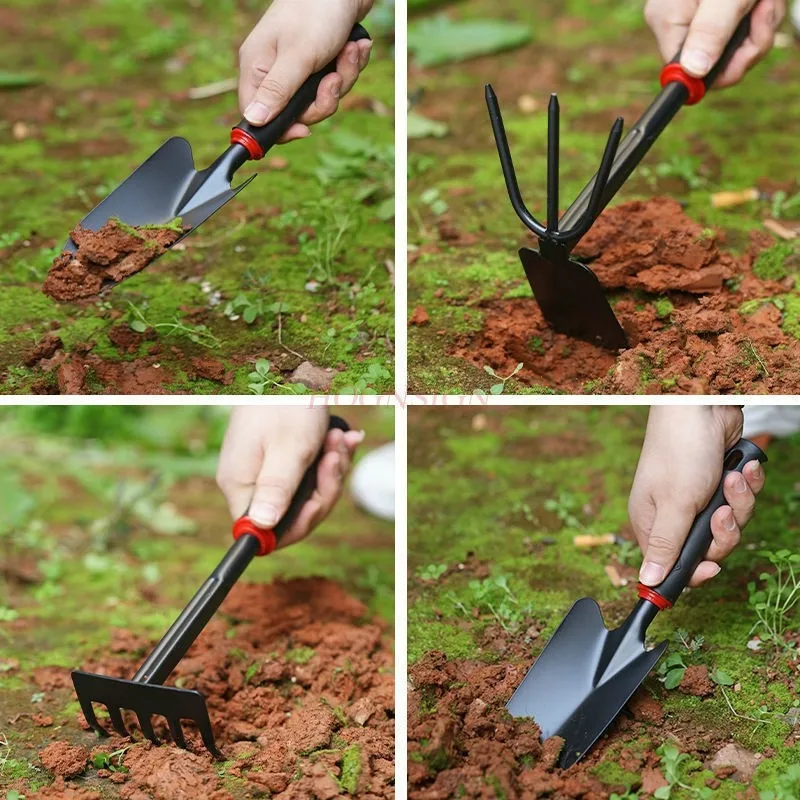 Pelle à fleurs, outil de plantation de fleurs en acier inoxydable, art de rehaussement de fleurs domestiques, ameublissement du sol, art floral en pot