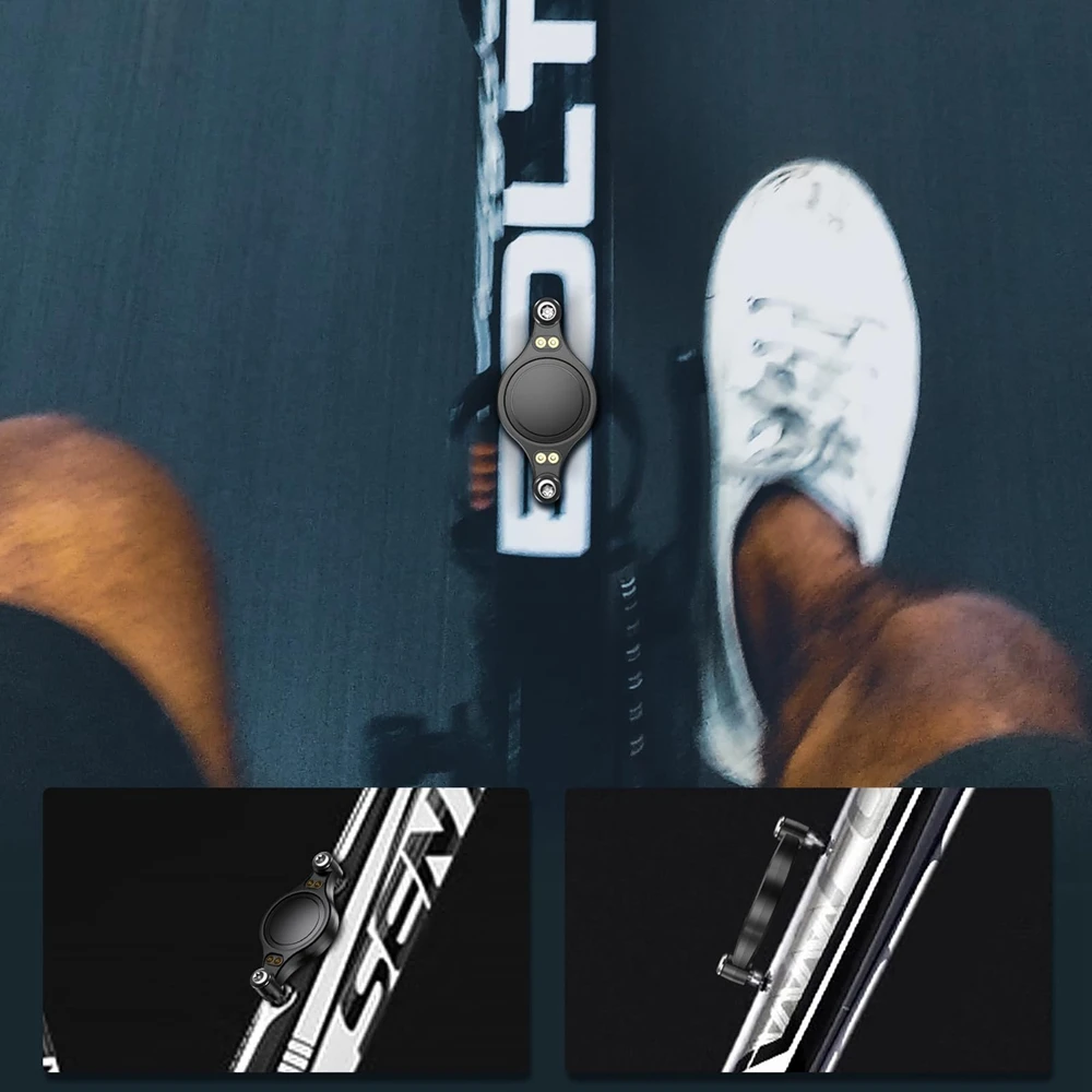 สําหรับ Airtag จักรยานผู้ถือป้องกันซ่อนกันน้ํา Anti-Lost จักรยาน SeatMount Tracker Locator สําหรับ Air Tag กรณีอุปกรณ์เสริม
