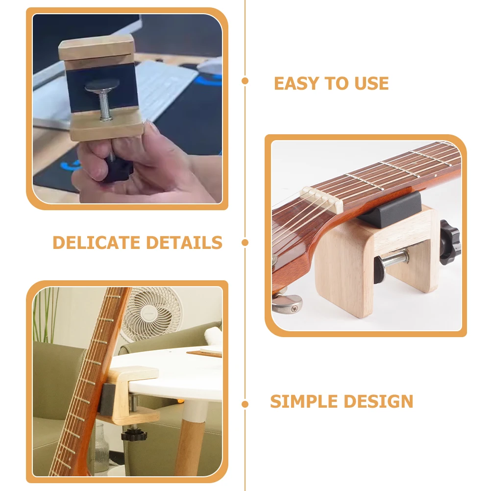 

Rest Cradle For Acoustic Electric Bass Maintenance Repair Pad With Desk Clamp Stand Rack Guitar Neck Support Rack Guitar