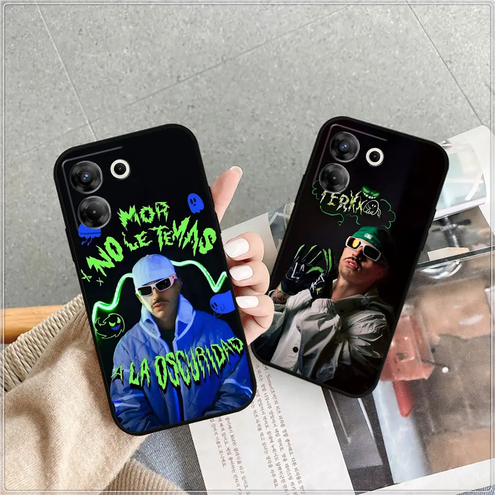 Singer F-Feid Ferxxo SIXDO Phone Case For Infinix Tecno Camon 20 19 16 Pova 6 5 4 Neo 2 Smart 8 7 6 5 Zero 30 20 8 X Pro Cover